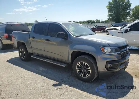 2022 Chevrolet Colorado Z71 из США, поврежденный, VIN 1GCGTDEN0N1190627